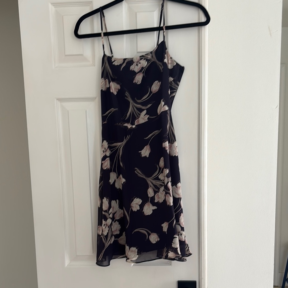 Floral Spaghetti Strap Dress